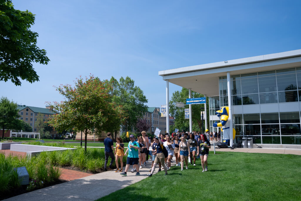 David A. Beckerman Recreation Center hosts campus milestones.