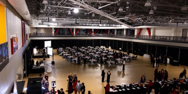 How Jacksonville State Transforms Its Recreation Center Into a Gala Venue