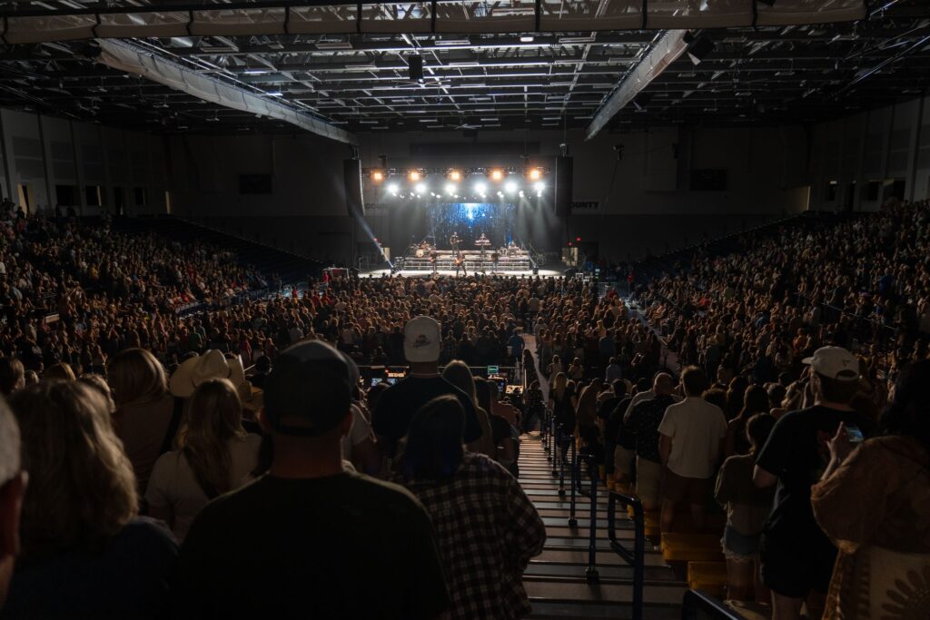 Campus event revenue generated through an external event at a university venue